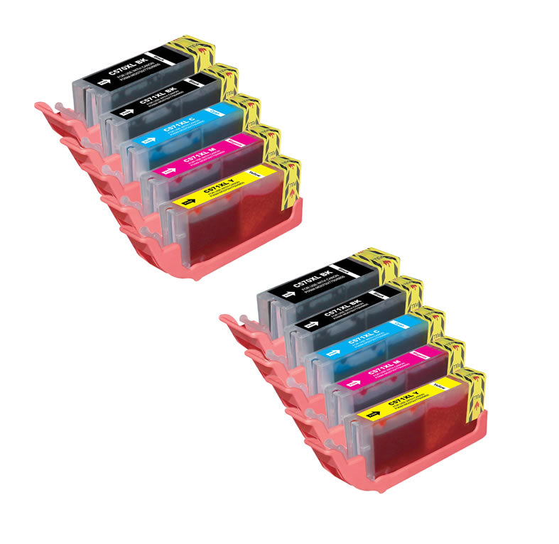Compatible Multipack of High Capacity Canon PGi-570XL & CLi-571XL Ink  Cartridges
