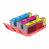 Compatible Canon PGI-580XXL / CLI-581XXL Colour Multipack (3 Pack) Ink Cartridges