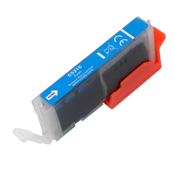 Compatible Canon CLI-531C Cyan Ink Cartridge - 6119C001