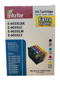 Pack multiple de cartouches d'encre Epson XP-2200 compatibles Inkrite 