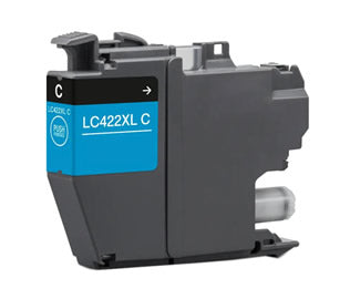 Compatible Brother LC422XLC High Capacity Cyan Inkjet Cartridge