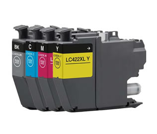 Compatible Brother LC422XL High Capacity Multipack Ink Cartridges