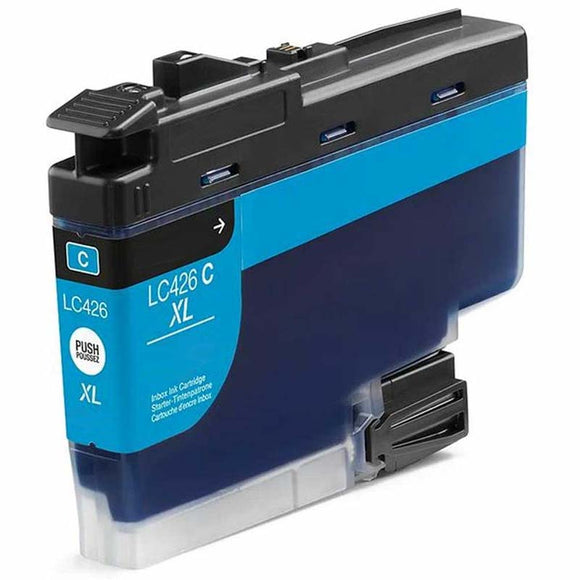 Compatible Brother LC426XL High Capacity Cyan Inkjet Cartridge - LC426XLC