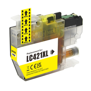 Cartouche jet d'encre noire haute capacité compatible Brother LC422XLBK 
