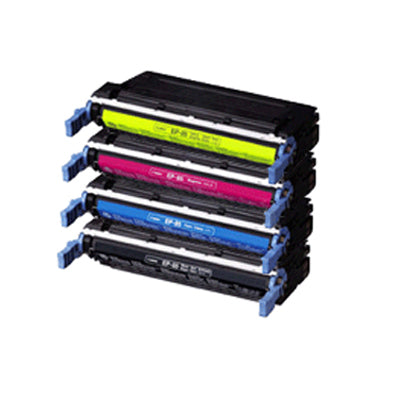 Ensemble complet de cartouches de toner compatibles HP Q5950A, Q5951A, Q5952A, Q5953A 