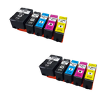 Multipack de cartouches d'encre pour imprimante Epson XP-6100 compatible 