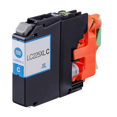 Compatible Brother LC225XL High Yield Cyan Ink Cartridge - LC225XLC