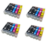 Multipack de cartouches d'encre pour imprimante Epson XP-710 compatible 