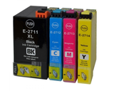 Multipack de cartouches d'encre pour imprimante Epson WorkForce WF-7210DTW compatible 