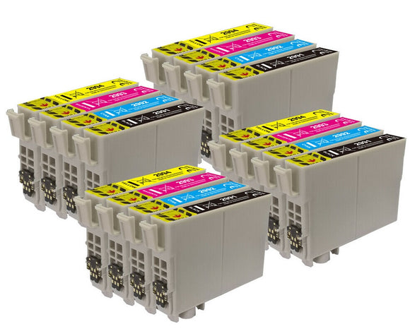 Kompatible Epson (29XL) T2996 x 4 Hochleistungs-Druckertintenpatronen-Multipacks - 16 Tinten 