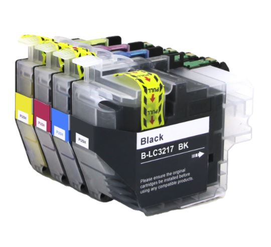 Compatible Brother LC3217 Printer Ink Cartridges Multipack