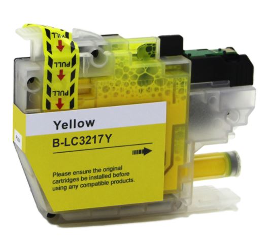 Compatible Brother LC3217 Yellow Ink Cartridge - LC3217Y