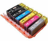 Compatible Canon PGI-525 / CLI-526 6 Cartridge Printer Ink Multipack - With Grey