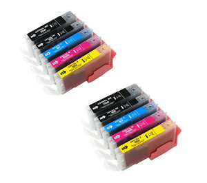 Compatible Canon Pixma MG5650 High Capacity Printer Ink Cartridge Multipack