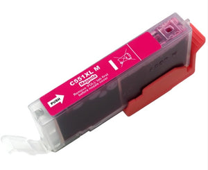 Cartouche d'encre magenta haute capacité compatible Canon CLI-551XL - CLI-551MXL 