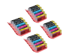 Multipack d'encre d'imprimante compatible Canon PGI-570XL / CLI-571XL haute capacité 20 cartouches 