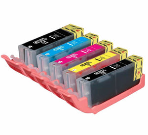 Multipack de cartouches d'encre pour imprimante Canon Pixma TS9155 XXL compatible 