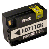 Compatible HP 711 High Capacity Black Ink Cartridge - (CZ133A)