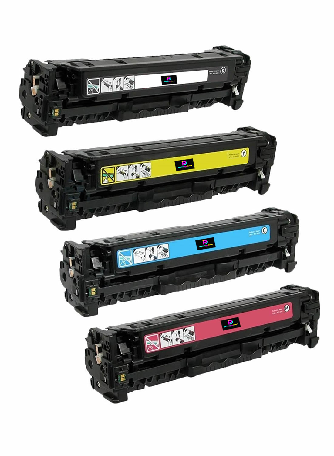 Compatible LaserJet Pro 400 Colour M451dn Toner Cartridges Multipac – PrinterInkDirect