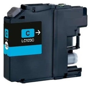 Compatible Brother LC123 Cyan Ink Cartridge - LC123C