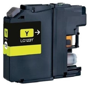 Compatible Brother LC123 Yellow Ink Cartridge - LC123Y