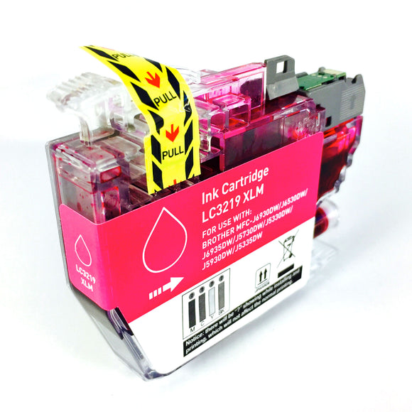 Compatible Brother LC3219XL High Capacity Magenta Ink Cartridge - LC3219XLM