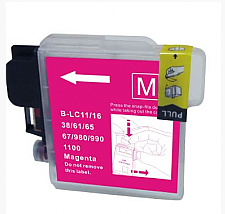 Compatible Brother LC1100 Magenta Printer Ink Cartridge