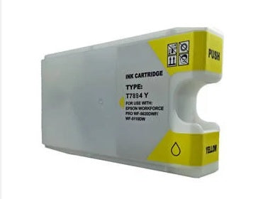 Cartouche d'encre jaune très haute capacité compatible Epson T7894 XXL 