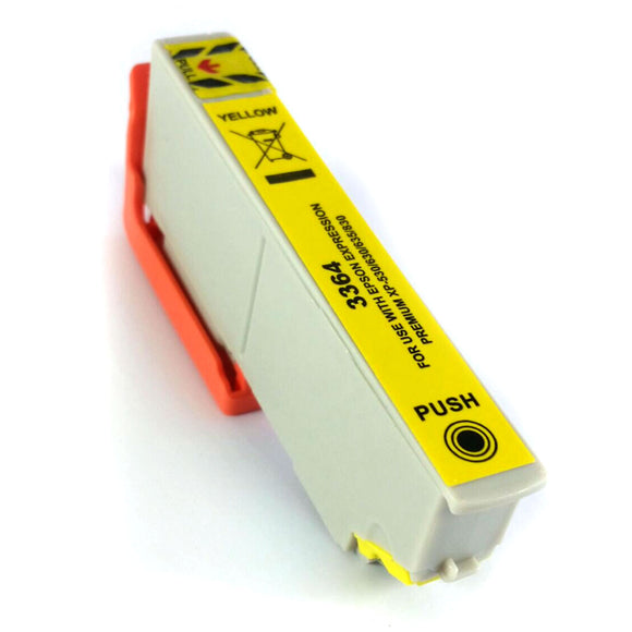 Kompatible Epson 33XL Gelbe Tintenpatrone mit hoher Kapazität - T3364 