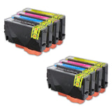 Multipack de cartouches d'encre pour imprimante e-tout-en-un compatible HP Photosmart 5520 (rendement de page élevé) 