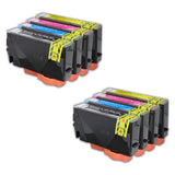 Multipack de cartouches d'encre pour imprimante e-tout-en-un HP 6525 compatible (rendement de page élevé) 