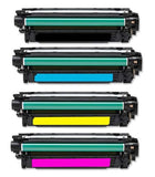 Pack multiple de cartouches de toner HP LaserJet Enterprise 500 couleur M551n compatibles 