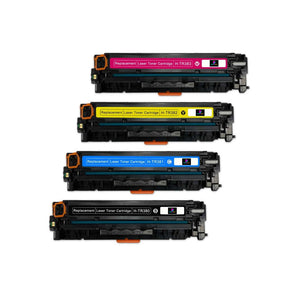 Pack multiple de cartouches de toner compatibles HP Color LaserJet Pro MFP M476nw 