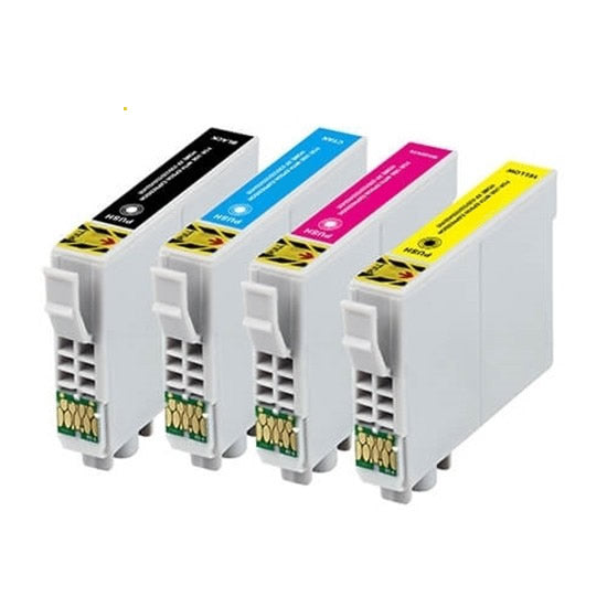 Multipack de cartouches d'encre pour imprimante Epson T1285 compatible 