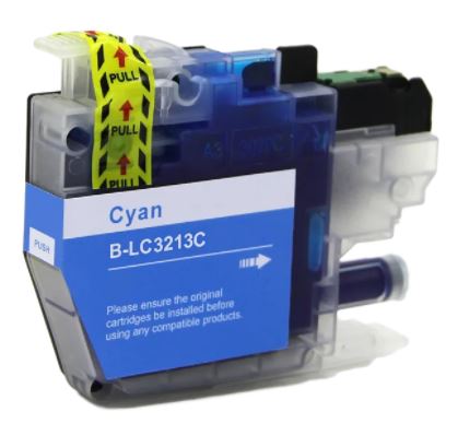 Compatible Brother LC3213 Cyan Ink Cartridge