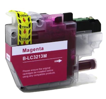 Cartouche d'encre magenta compatible Brother LC3213 
