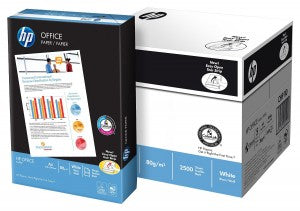 HP Office Paper (Matte) 80gsm (A4) Ream-Wrapped (5 x Pack of 500 Sheets)