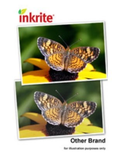 Papier photo professionnel Inkrite PhotoPlus brillant 260 g/m² 6 x 4 (50 feuilles)